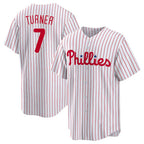 Philadelphia Phillies #7 Trea Turner White JEROMEN Home Replica Player Jersey