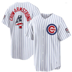Chicago Cubs #4 Pete Crow-Armstrong USA 250 Fourth of July Home Stadium Jersey - White JEROMEN