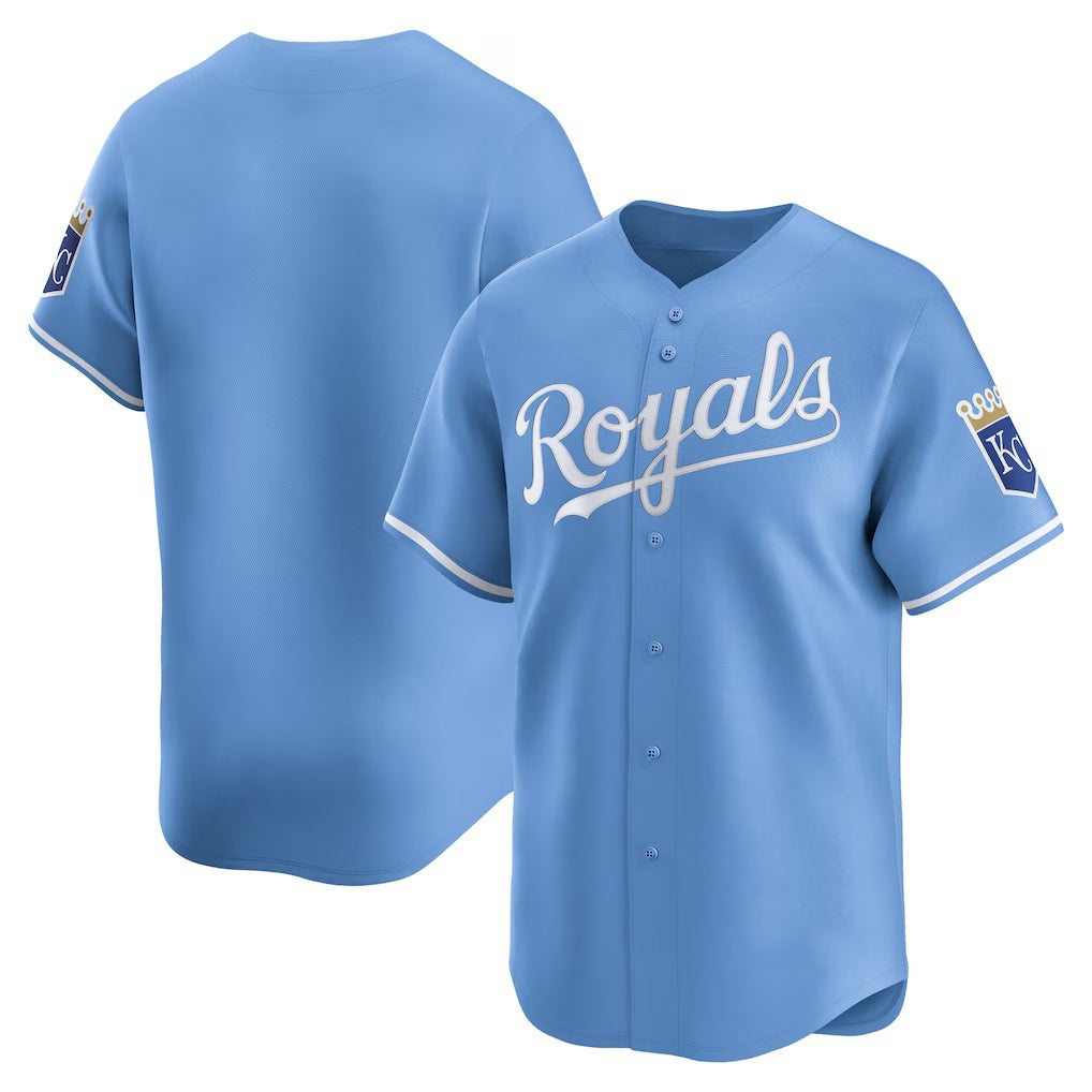 Kansas City Royals Light Blue JEROMEN Alternate Limited Jersey