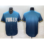 Philadelphia Phillies Blank Blue JEROMEN 2024 City Connect Limited Stitched Jersey