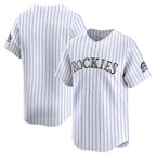 Colorado Rockies White JEROMEN Home Limited Jersey