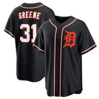 Detroit Tigers #31 Riley Greene Black JEROMEN Out Stitched Jersey