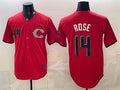 Cincinnati Reds #14 Pete Rose Red JEROMEN 2026 City Connect Stadium Stitched Jersey