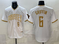 Pittsburgh Pirates #6 Konnor Griffin White JEROMEN 2026 City Connect Stadium Stitched Jersey