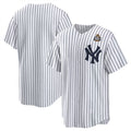 New York Yankees Blank White JEROMEN 2024 World Series Cool Base Stitched Jersey