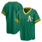 Oakland Athletics Kelly Green JEROMEN Road Cooperstown Collection Team Jersey