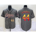 Houston Astros #44 Yordan Alvarez Number Grey JEROMEN Gridiron Cool Base Stitched Jersey