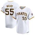 Pittsburgh Pirates #55 Jason Delay White JEROMEN Home Limited Player Jersey