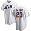 New York Mets #23 David Peterson White JEROMEN Cool Base Stitched Jersey