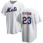 New York Mets #23 David Peterson White JEROMEN Cool Base Stitched Jersey
