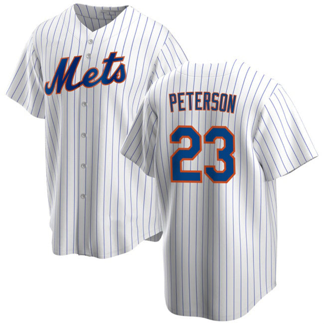 New York Mets #23 David Peterson White JEROMEN Cool Base Stitched Jersey