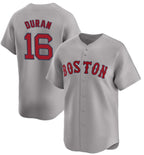 Boston Red Sox #16 Jarren Duran Gray JEROMEN 2024 Away Limited Stitched Jersey