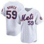 New York Mets #59 Sean Manaea White JEROMEN 2024 Home Limited Stitched Jersey