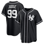 New York Yankees #99 Aaron Judge Black JEROMEN Out Stitched Jersey