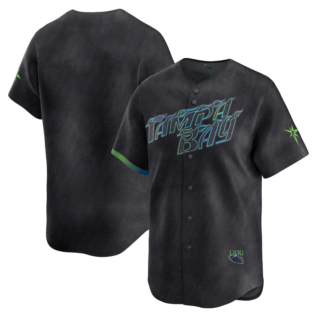Tampa Bay Rays Black JEROMEN City Connect Limited Jersey