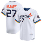 Houston Astros #27 Jose Altuve White JEROMEN 2025 City Connect Limited Player Jersey