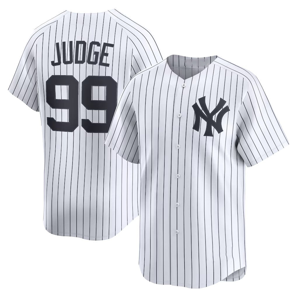 New York Yankees #99 Aaron Judge White JEROMEN Home Limited Player Jersey 2