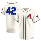 Arizona Diamondbacks #42 Jackie Robinson Cream JEROMEN Home 2025  Day Limited Jersey