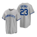 Kansas City Royals #23 Zack Greinke Grey JEROMEN Cool Base Stitched Jersey