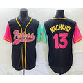 San Diego Padres #13 Manny Machado Black JEROMEN NEW 2023 City Connect Cool Base Stitched Jersey