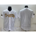 Atlanta Braves Blank White JEROMEN 2022 All Star Stitched Flex Base Jersey
