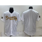 Atlanta Braves Blank White JEROMEN 2022 All Star Stitched Flex Base Jersey