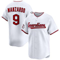 Cleveland Guardians #9 Kyle Manzardo White JEROMEN Home Limited Stitched Jersey