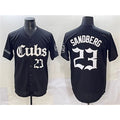 Chicago Cubs #23 Ryne Sandberg Black JEROMEN 'Gothic North Side Edition' Vapor Premier Limited Stitched Jersey