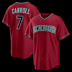 Arizona Diamondbacks #7 Corbin Carroll Crimson JEROMEN Alternate 2 Replica Jersey