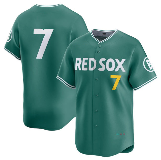 Boston Red Sox #7 Masataka Yoshida Green JEROMEN 2025 City Connect Limited Stitched Jersey