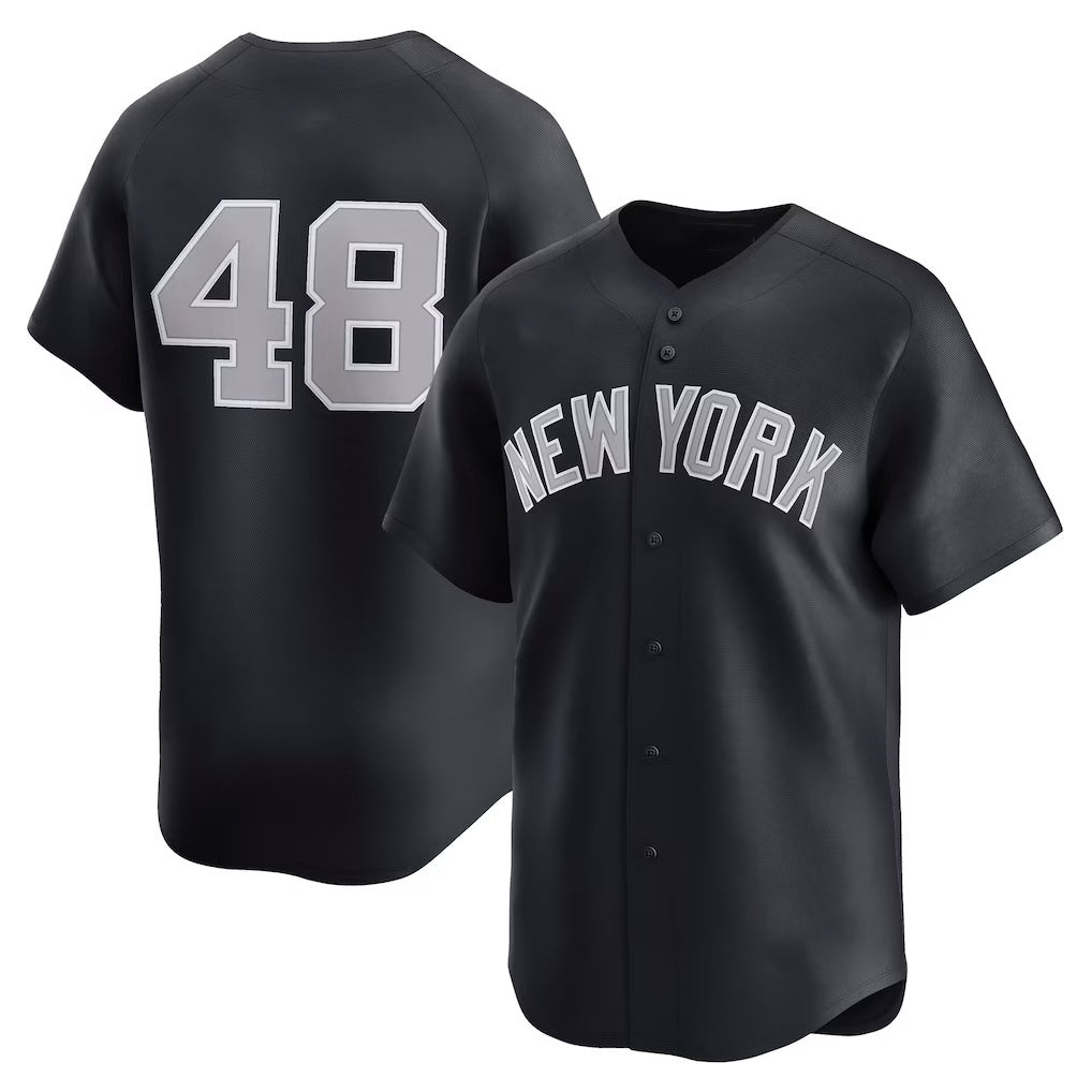 New York Yankees #48 Paul Goldschmidt Navy JEROMEN Alternate Limited Jersey