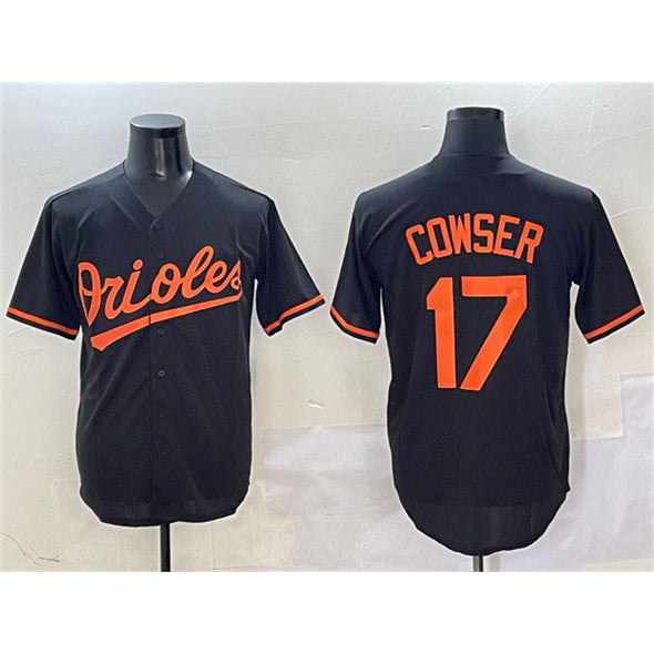 Baltimore Orioles #17 Colton Cowser Black JEROMEN Cool Base Stitched Jersey