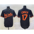 Baltimore Orioles #17 Colton Cowser Black JEROMEN Cool Base Stitched Jersey