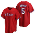 Texas Rangers #5 Corey Seager Red JEROMEN Cool Base Stitched Jersey