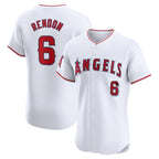 Los Angeles Angels #6 Anthony Rendon White JEROMEN Home Elite Player Jersey