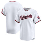 Washington Nationals White JEROMEN Home Limited Jersey