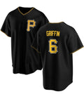 Pittsburgh Pirates #6 Konnor Griffin Black JEROMEN Cool Base Stitched Jersey