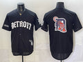 Detroit Tigers Team Big Logo 2026 Black JEROMEN 'Motor Gothic Edition' Vapor Premier Limited Stitched Jersey