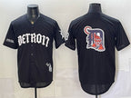 Detroit Tigers Team Big Logo 2026 Black JEROMEN 'Motor Gothic Edition' Vapor Premier Limited Stitched Jersey
