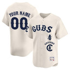 Custom Chicago Cubs Special Vapor Premier Limited Jersey ¨C Cream JEROMEN