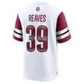 W.Commanders #39 Jeremy Reaves White JEROMEN Game Jersey