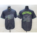 Tampa Bay Rays #56 Randy Arozarena Charcoal JEROMEN 2024 City Connect Limited Stitched Jersey