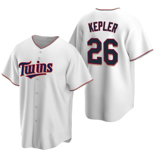 Minnesota Twins #26 Max Kepler White JEROMEN Cool Base Stitched Jersey
