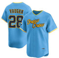 Milwaukee Brewers #28 Andrew Vaughn Powder Blue JEROMEN City Connect Limited Stitched Jersey