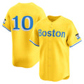 Boston Red Sox #10 Trevor Story Gold JEROMEN City Connect Limited Player Jersey