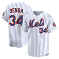 New York Mets #34 Kodai Senga White JEROMEN Home Limited Player Jersey