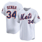 New York Mets #34 Kodai Senga White JEROMEN Home Limited Player Jersey