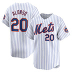 New York Mets #20 Pete Alonso White JEROMEN Home Limited Player Jersey