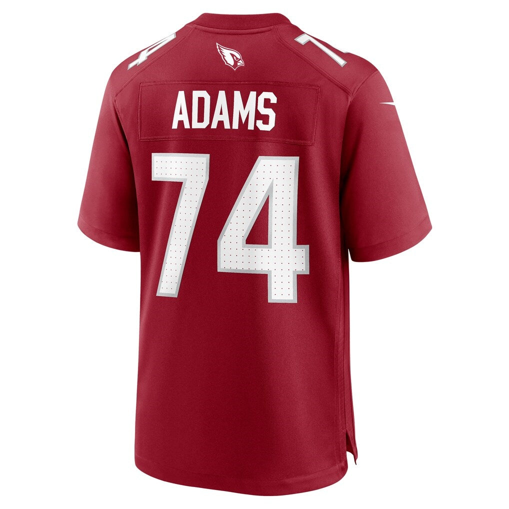 A.Cardinals #74 Isaiah Adams Cardinal JEROMEN Team Game Jersey