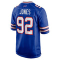 B.Bills #92 DaQuan Jones Royal JEROMEN Game Player Jersey
